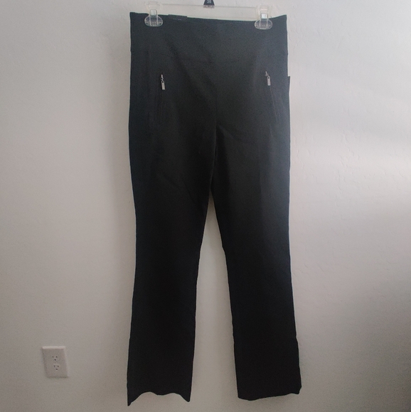 🆕 INC International Concepts black Wide Leg regular fit business casual pants_6 - Picture 2 of 10